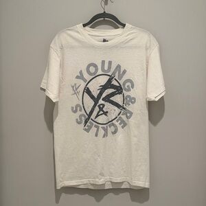 Young & Reckless White Graphic Tee